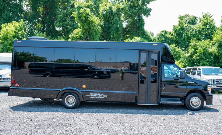 Vehicle for student campus tours